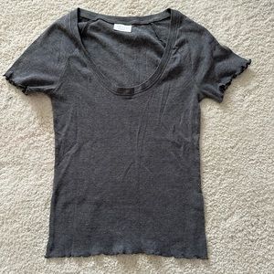 Dark grey shirt